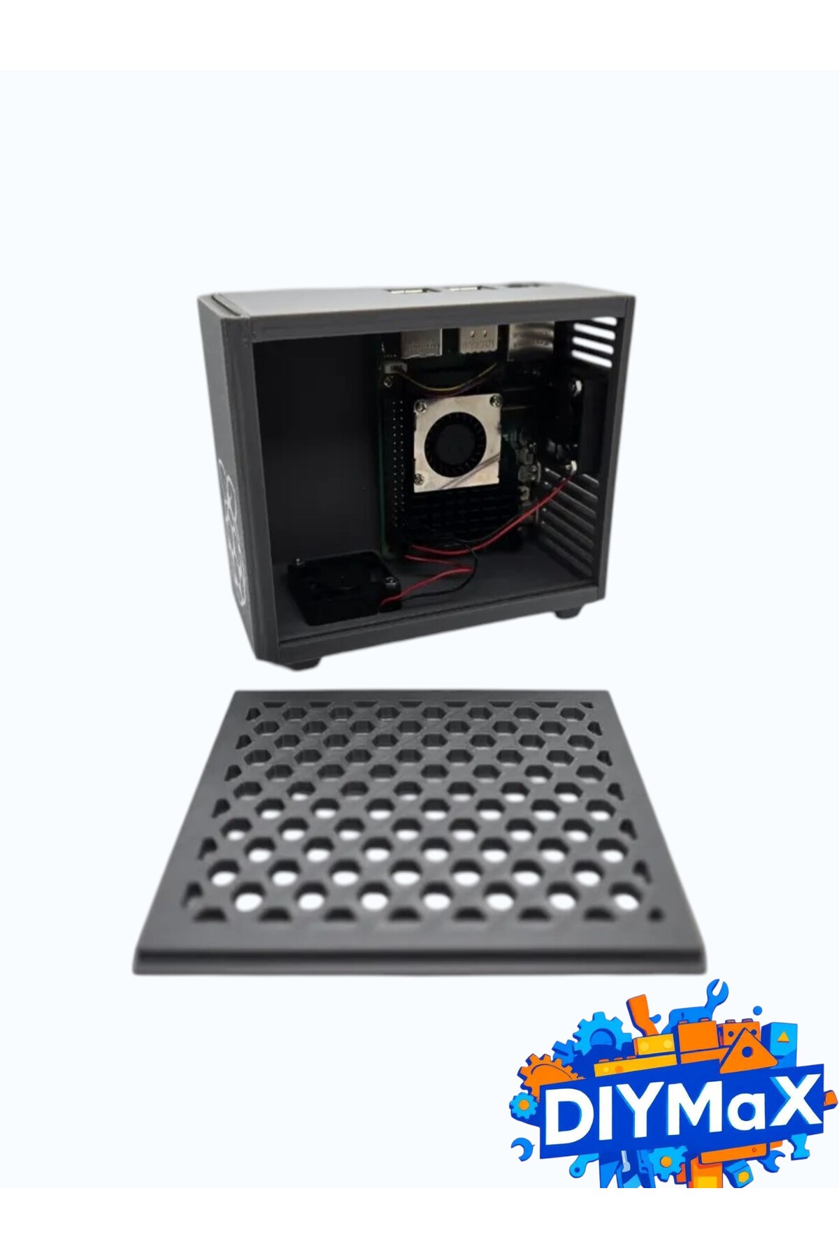 , Şıklık ve Maksimum Soğutma | NR200P Tasarımlı Raspberry Pi 5 Kasası | Fan Yuvalı Mini IT
