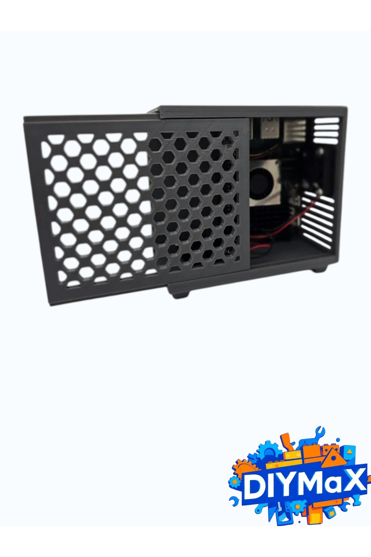 , Şıklık ve Maksimum Soğutma | NR200P Tasarımlı Raspberry Pi 5 Kasası | Fan Yuvalı Mini IT