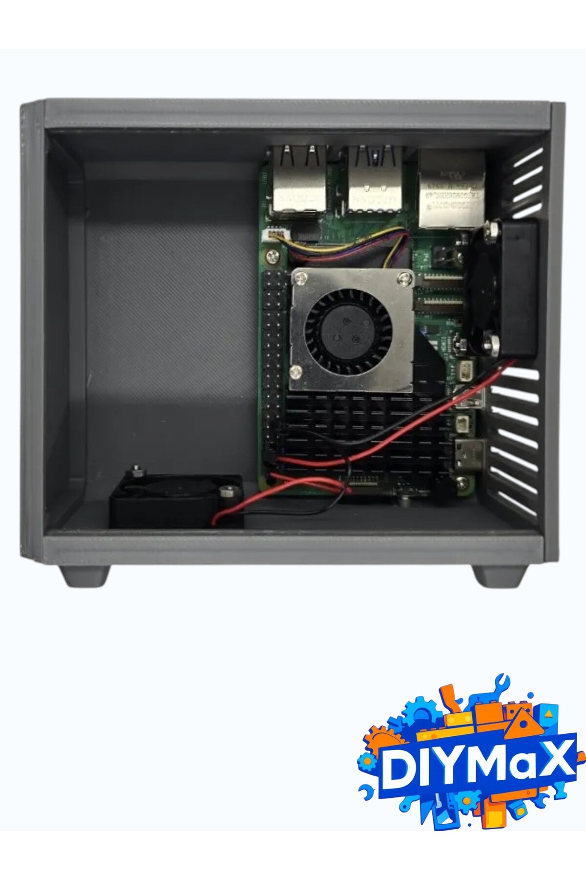 , Şıklık ve Maksimum Soğutma | NR200P Tasarımlı Raspberry Pi 5 Kasası | Fan Yuvalı Mini IT
