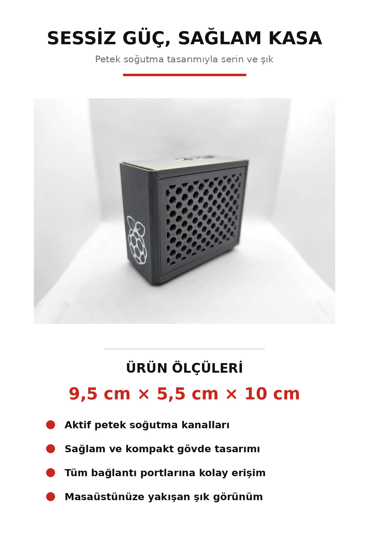 Şıklık ve Maksimum Soğutma | NR200P Tasarımlı Raspberry Pi 4 Kasası | Fan Yuvalı Mini