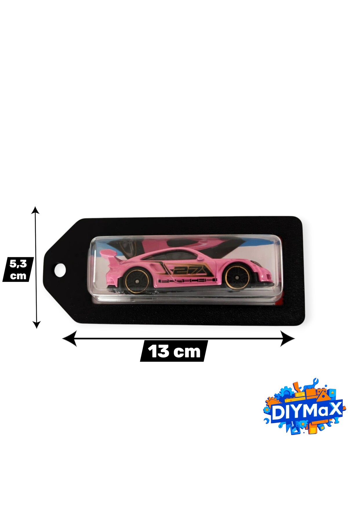 Die-Cast Araba Anahtarlık Vitrini 1:64 Model Araba Sergileme Kutusu Slayt Kapaklı Koleksiyon Standı