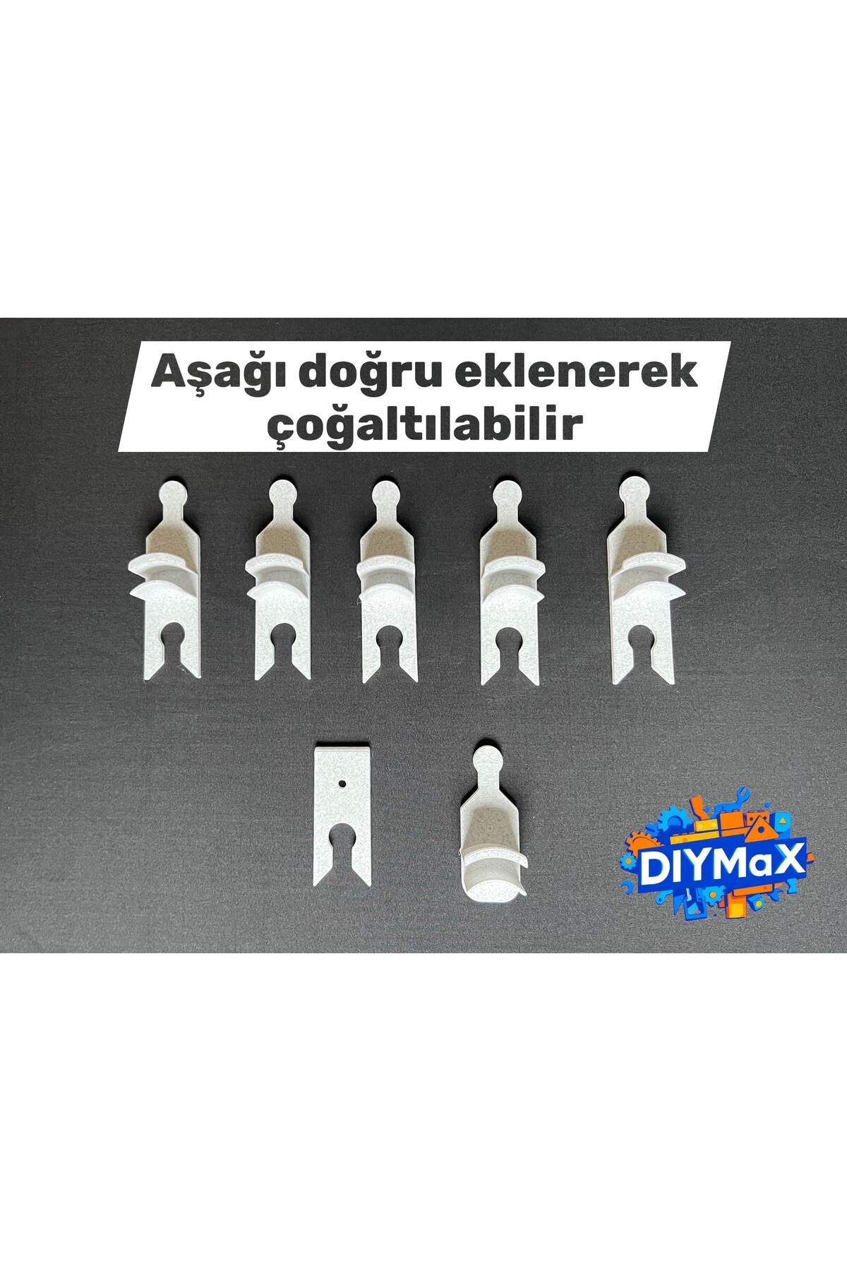 Şapka Askılığı | Kapı ve Dolap Kapağına Asılabilen Modüler Şapka Düzenleyici