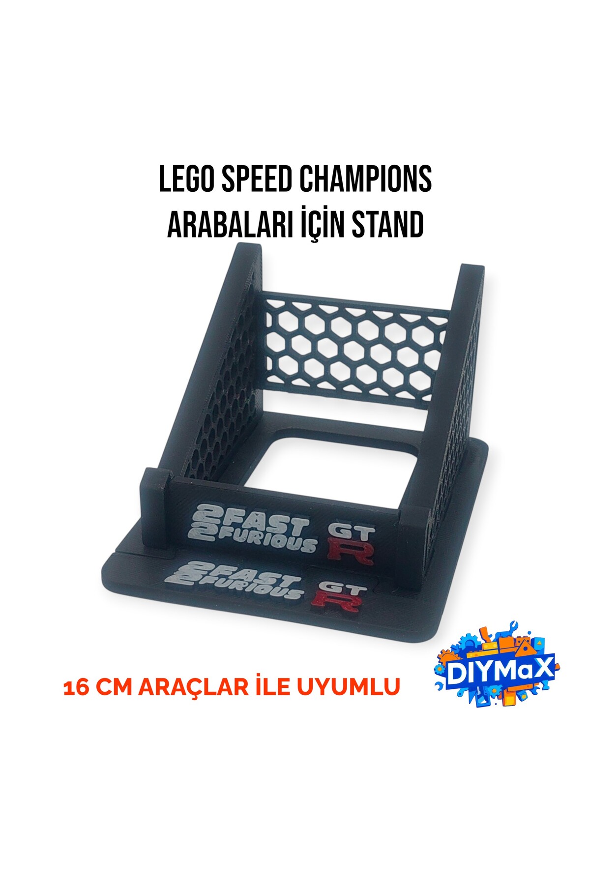 LEGO Speed Champions Standı | Araç Sergileme Aparatı | Model Vitrin Standı