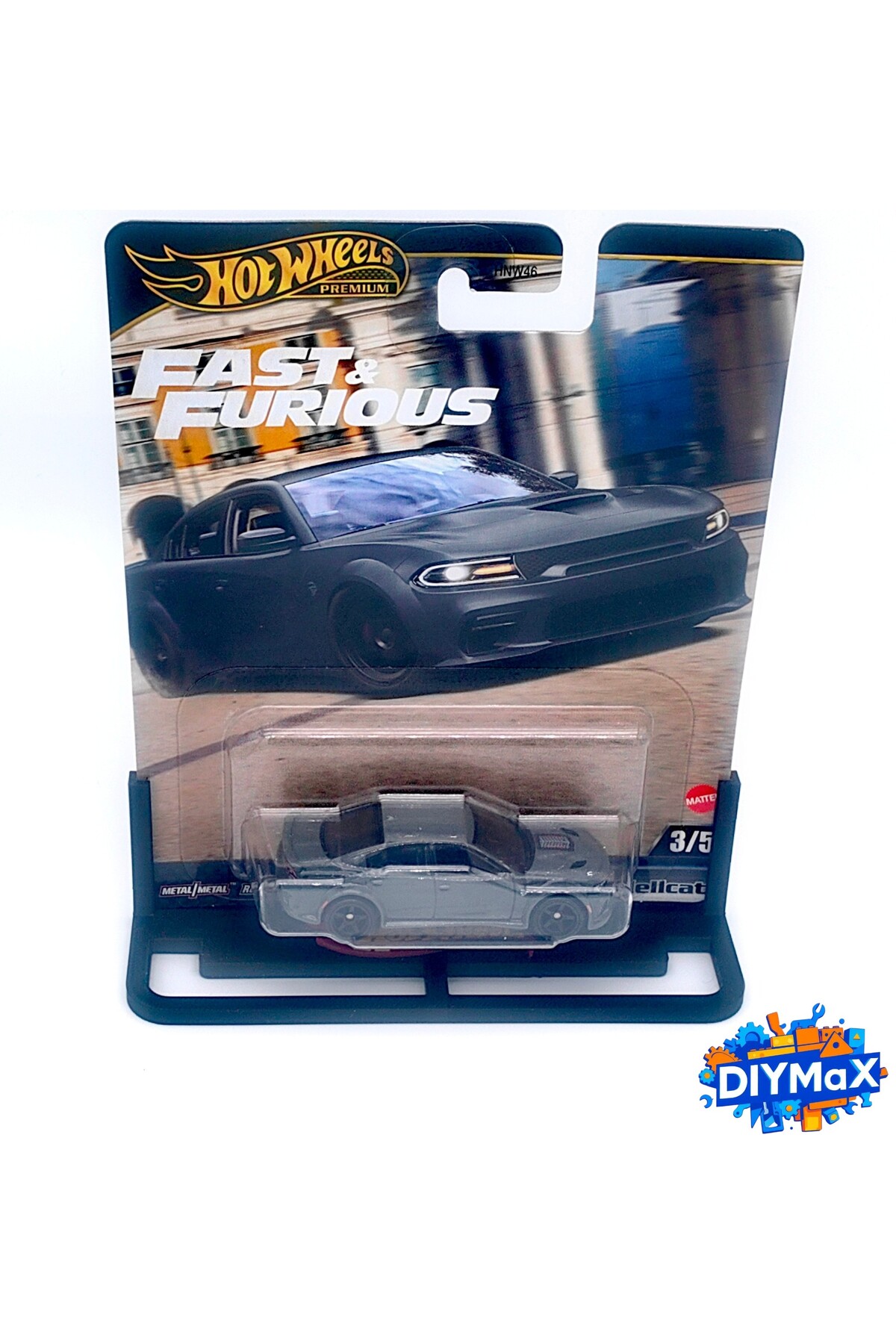 HotWheels Premium Masaüstü Standı – 3 ADET Koleksiyonluk Araç Kutusu Sergileme Standı
