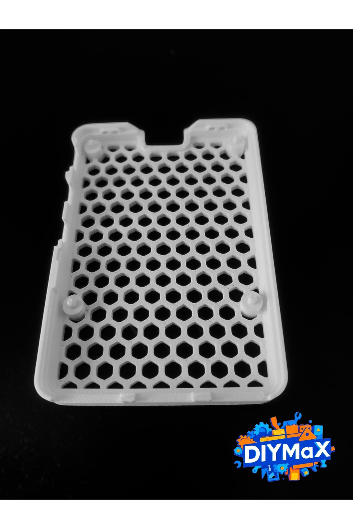 Raspberry Pi 5 Honeycomb Case – Snap-Fit Montaj, Üstün Hava Akışı