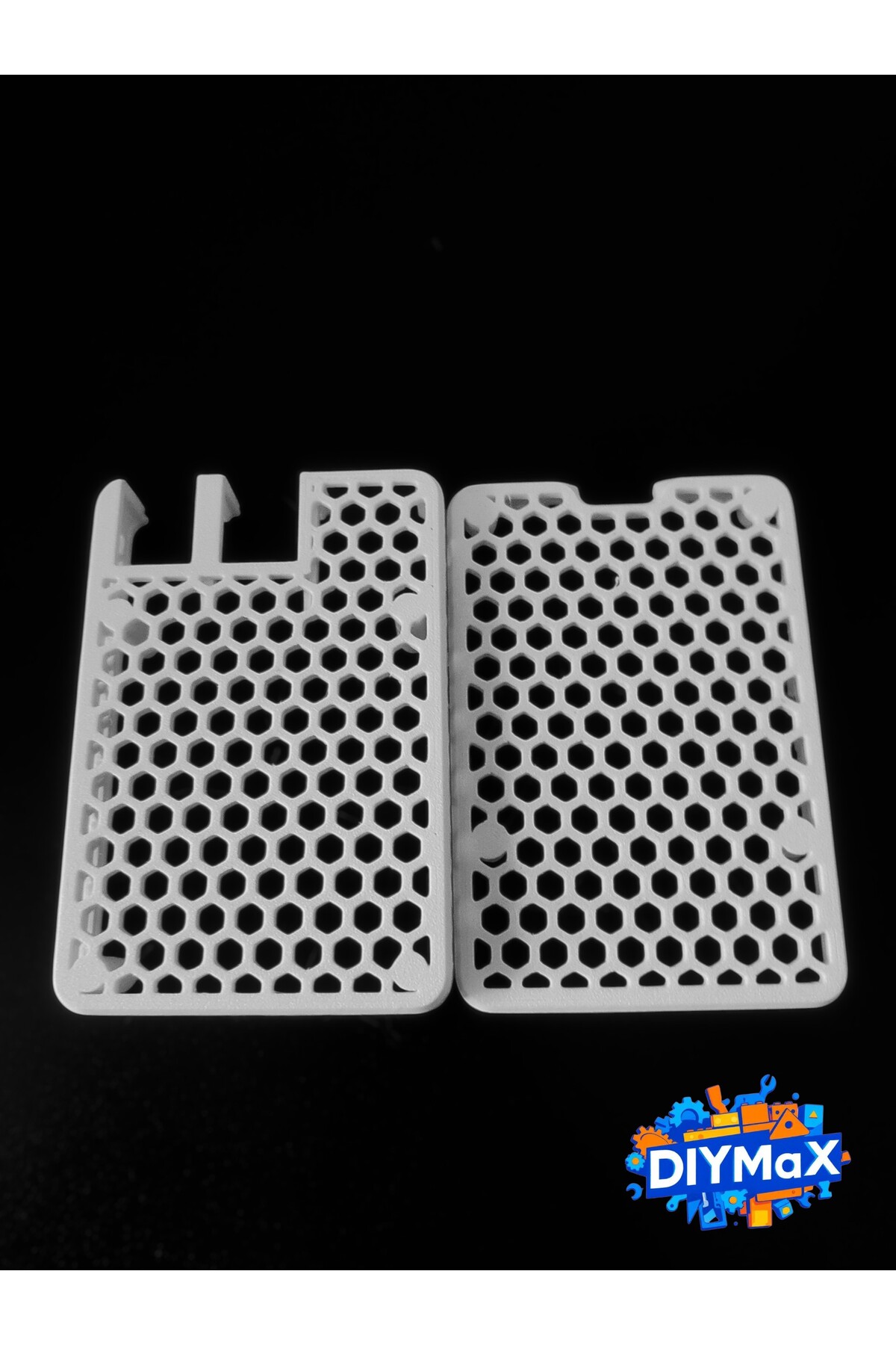 Raspberry Pi 5 Honeycomb Case – Snap-Fit Montaj, Üstün Hava Akışı