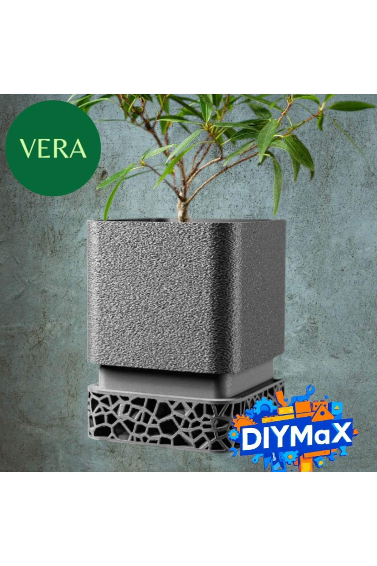 Vera Kare Saksı – Modern Dekoratif Bitki Saksısı İç Mekan & Bahçe Düzenleyici