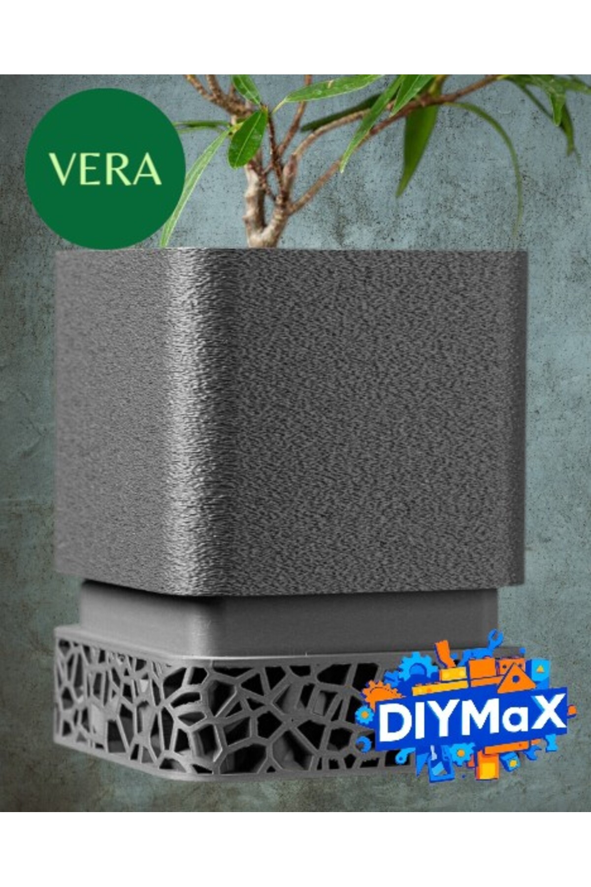 Vera Kare Saksı – Modern Dekoratif Bitki Saksısı İç Mekan & Bahçe Düzenleyici