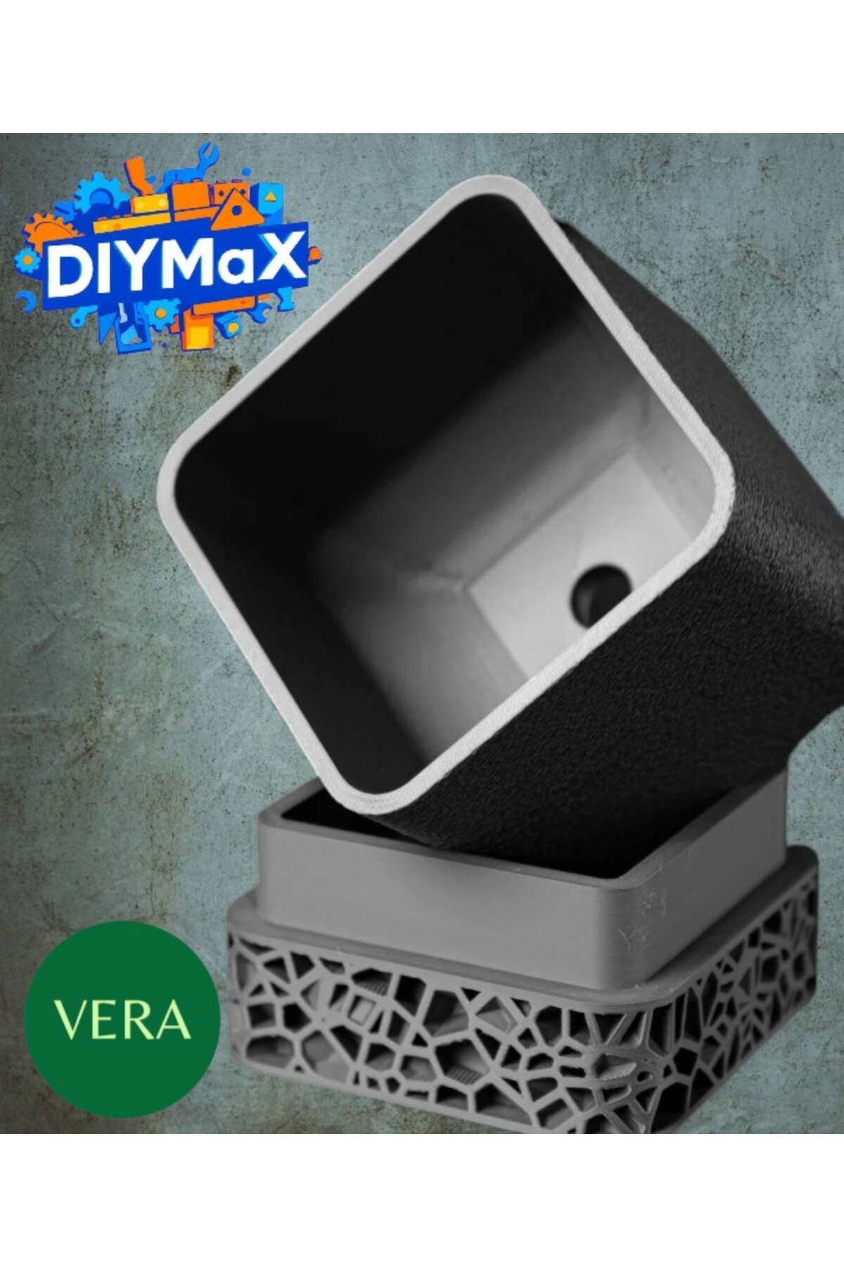 Vera Kare Saksı – Modern Dekoratif Bitki Saksısı İç Mekan & Bahçe Düzenleyici