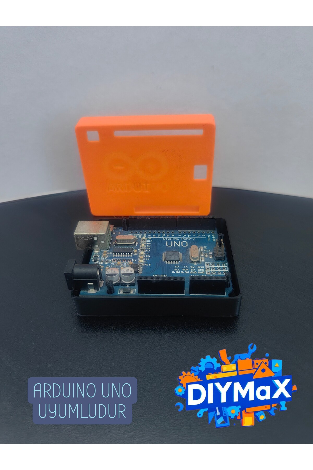 Kapaklı Arduino Uno Kutusu | Koruyucu Plastik Kutu | Elektronik P