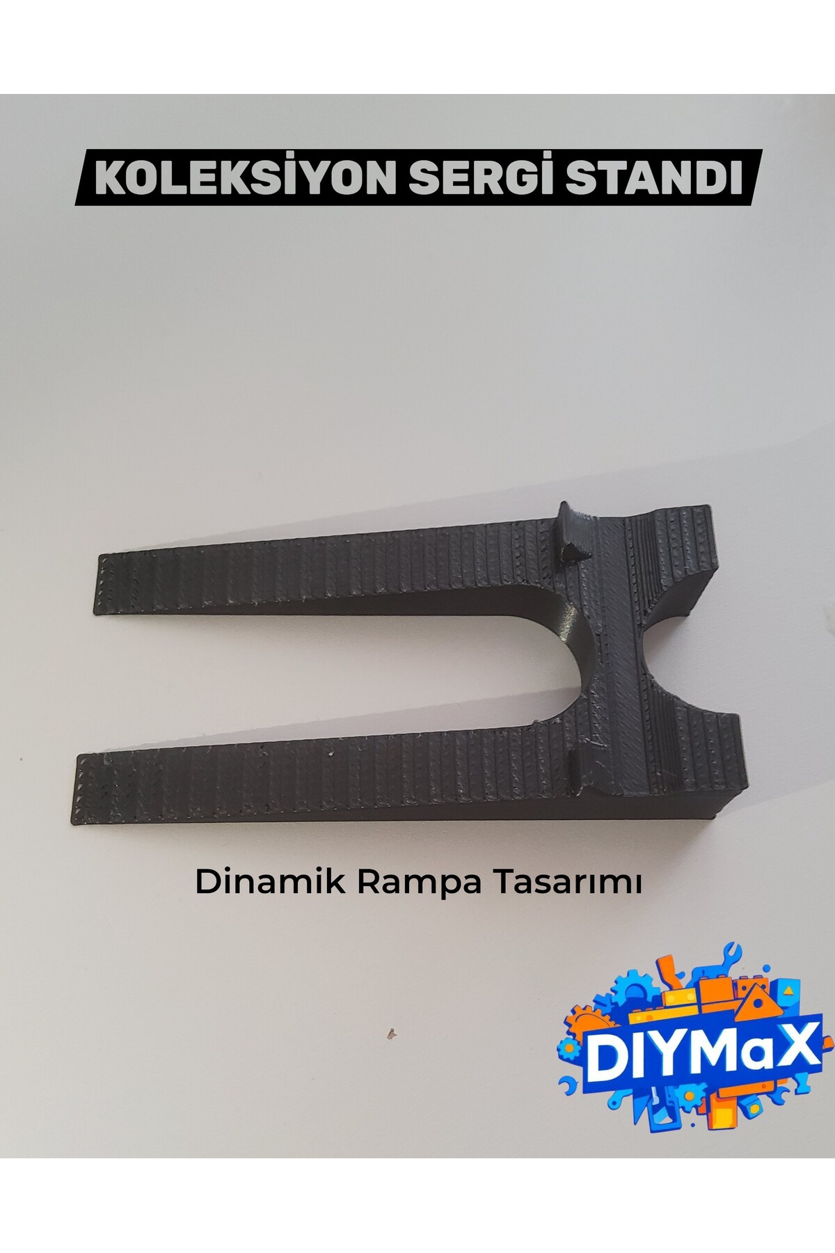 1/64 Ölçek Diecast Araba Rampa Standı – Koleksiyon Sergileme Platformu - 50 ADET